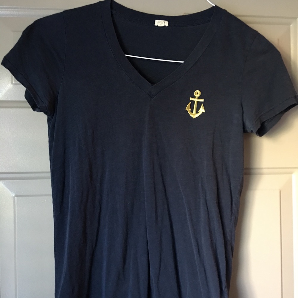 J. Crew Anchor Tee XS